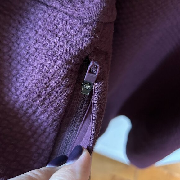 Lululemon At Ease Hoodie Heathered Cassis XXL - Picture 9 of 9